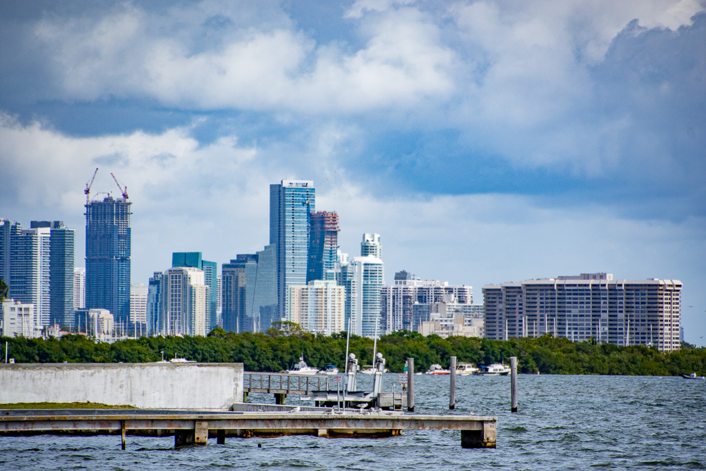 Miami skyline from Coconut Grove