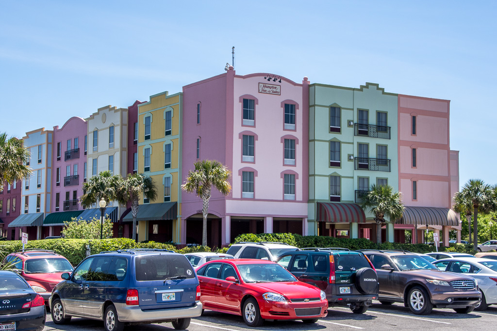 Colorful Hampton Inn
