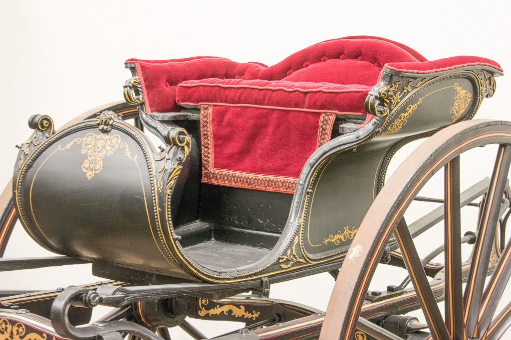 Friesian Chaise. From Friesland in the north of Holland, this vehicle was used for social visits and going to Sunday worship by both nobility and farmers as well.