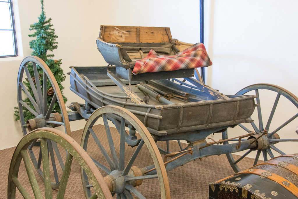Comfort Wagon (Circa Early 1800's). This vehicle was produced or Henry Knox, Chief artillery officer to General George Washington.