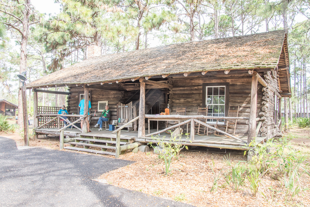 McMullen-Coachman  log cabin built in mid-1800s.