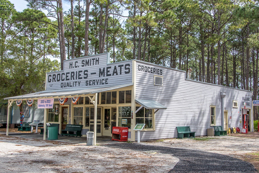 H.C. Smith Store had postoffice, groceries, auto garage, barber shop and hardware items.