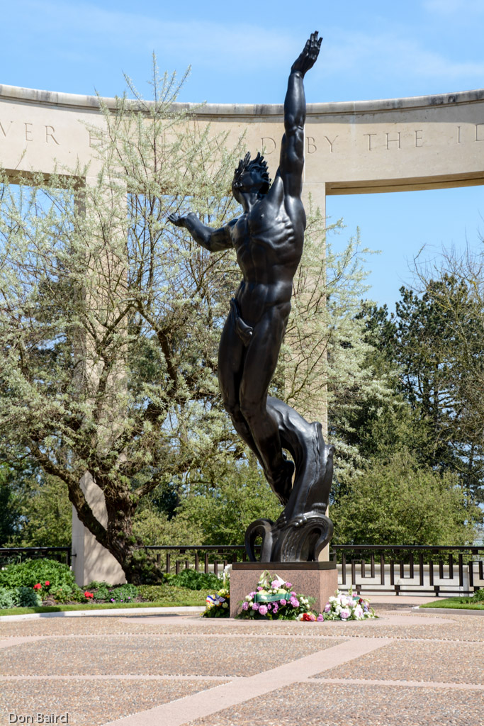 “Spirit of American Youth" statue.